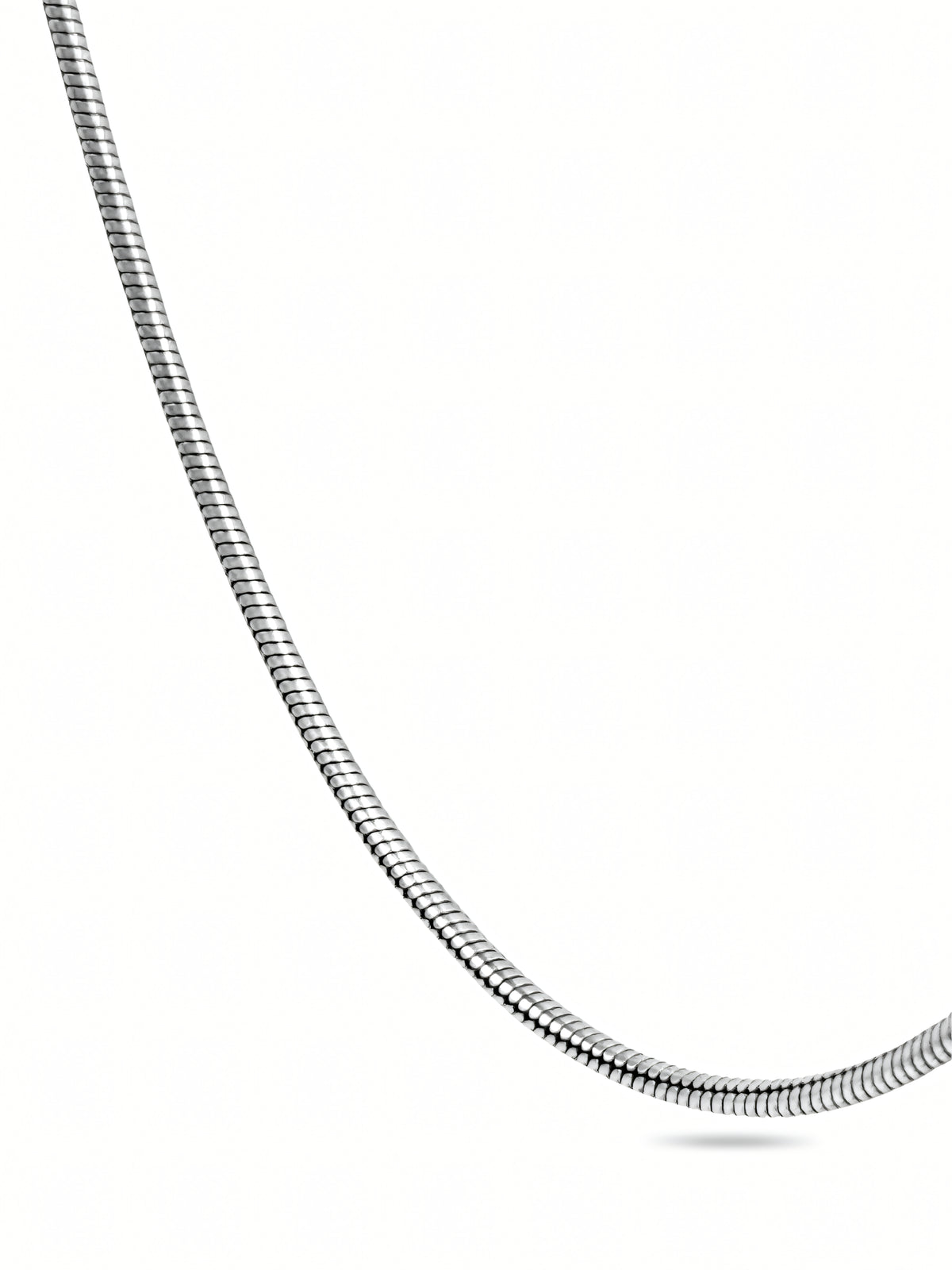Classic Silver Snake Chain