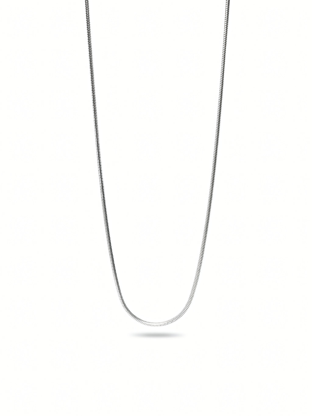 Silver Bold Snake Chain