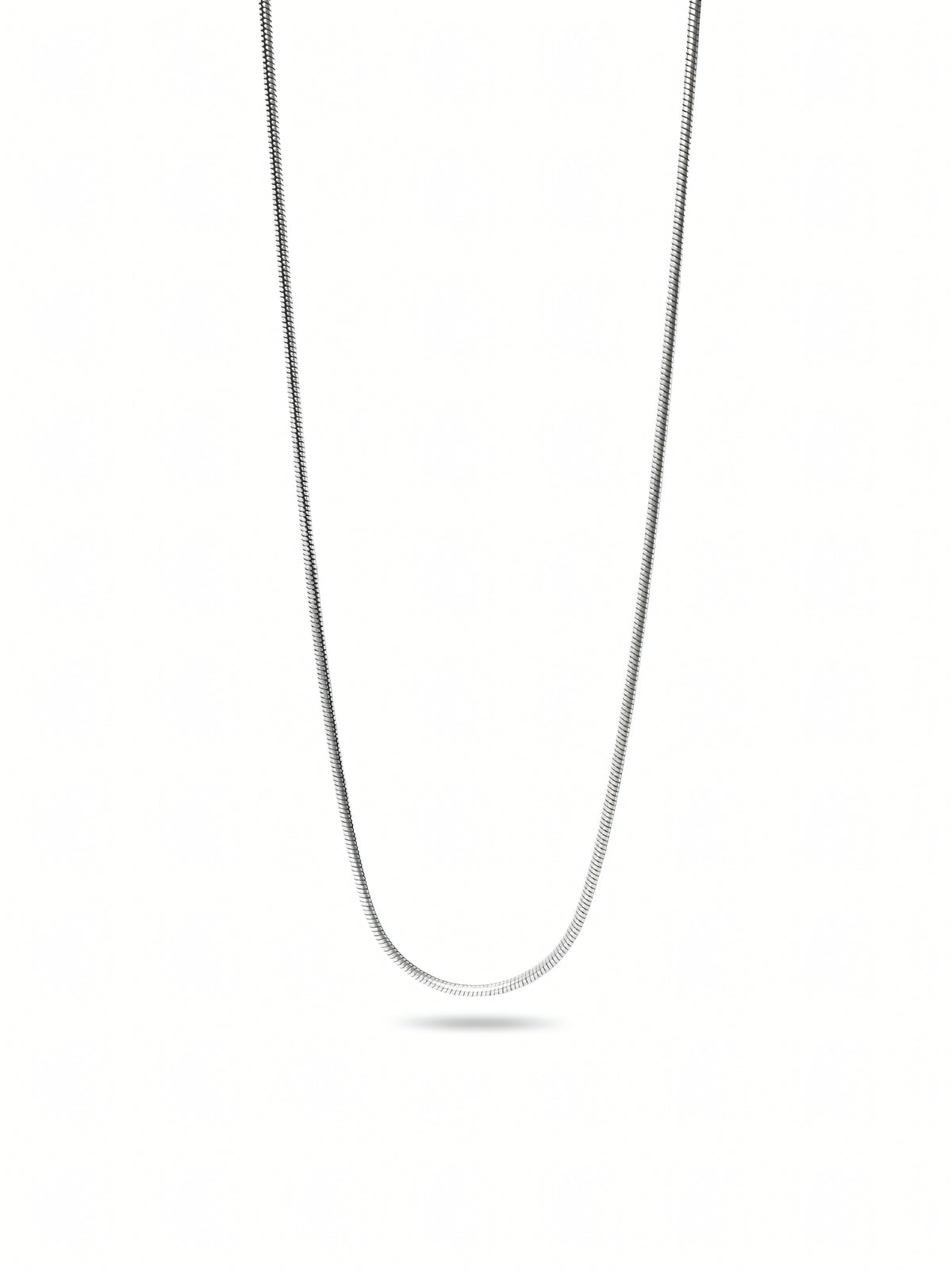 Silver Bold Snake Chain