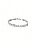 Silver Interlock Bracelet