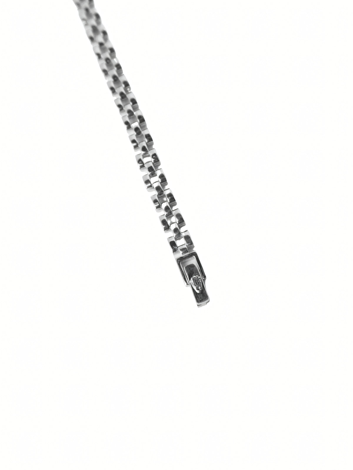 Silver Interlock Bracelet