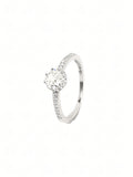 Riya Pavé Solitaire Ring
