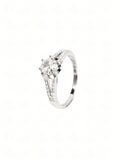 Aashi Pavé Solitaire Ring