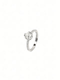 Ahana Pavé Solitaire Ring