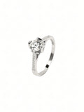 Amara Pavé Solitaire Ring