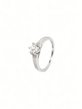 Amrita Pavé Solitaire Ring