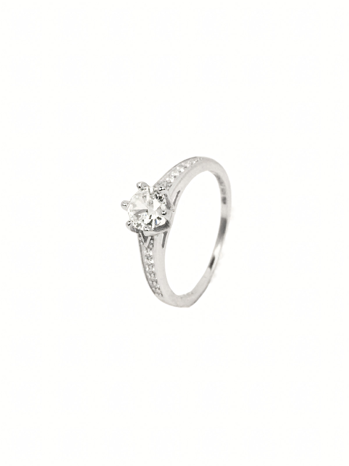 Amrita Pavé Solitaire Ring