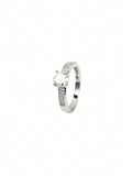 Ananya Pavé Solitaire Ring
