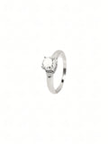 Anjali Pavé Solitaire Ring