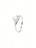 Antara Pavé Solitaire Ring