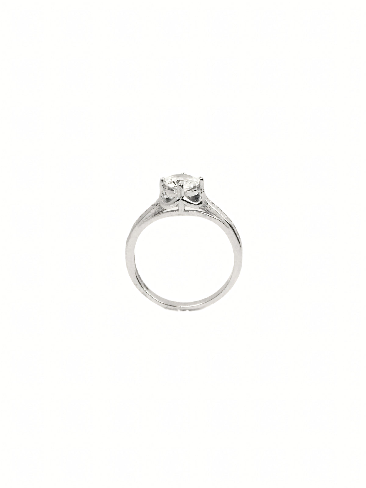 Arya Pavé Solitaire Ring