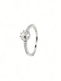 Avantika Pavé Solitaire Ring