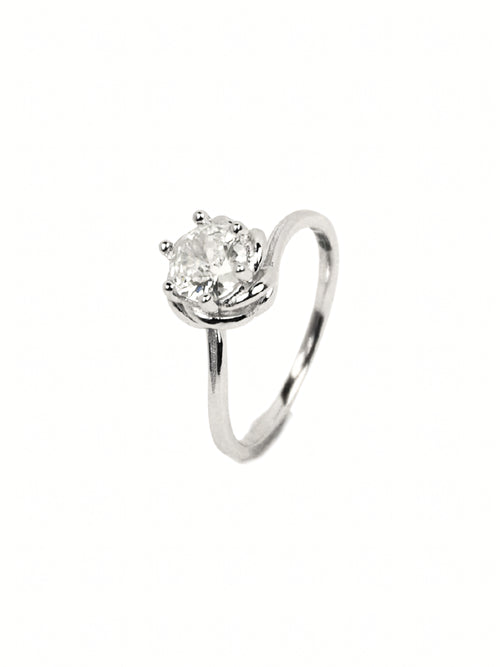 Damini Floral Cluster Ring