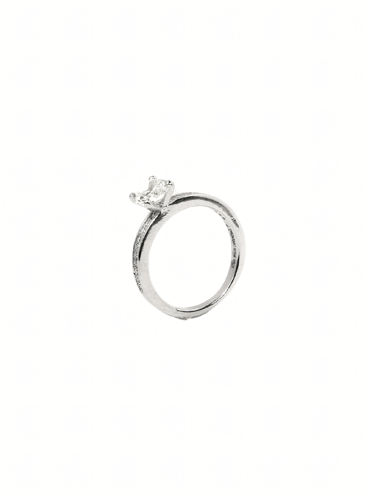 Devika Pavé Solitaire Ring