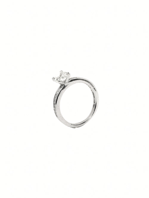 Devika Pavé Solitaire Ring