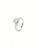 Ekta Pavé Solitaire Ring