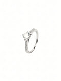 Gayatri Pavé Solitaire Ring