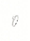 Harini Pavé Solitaire Ring