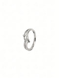 Malini Curved Pavé Ring