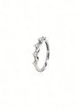 Mehr Scalloped Pavé Ring