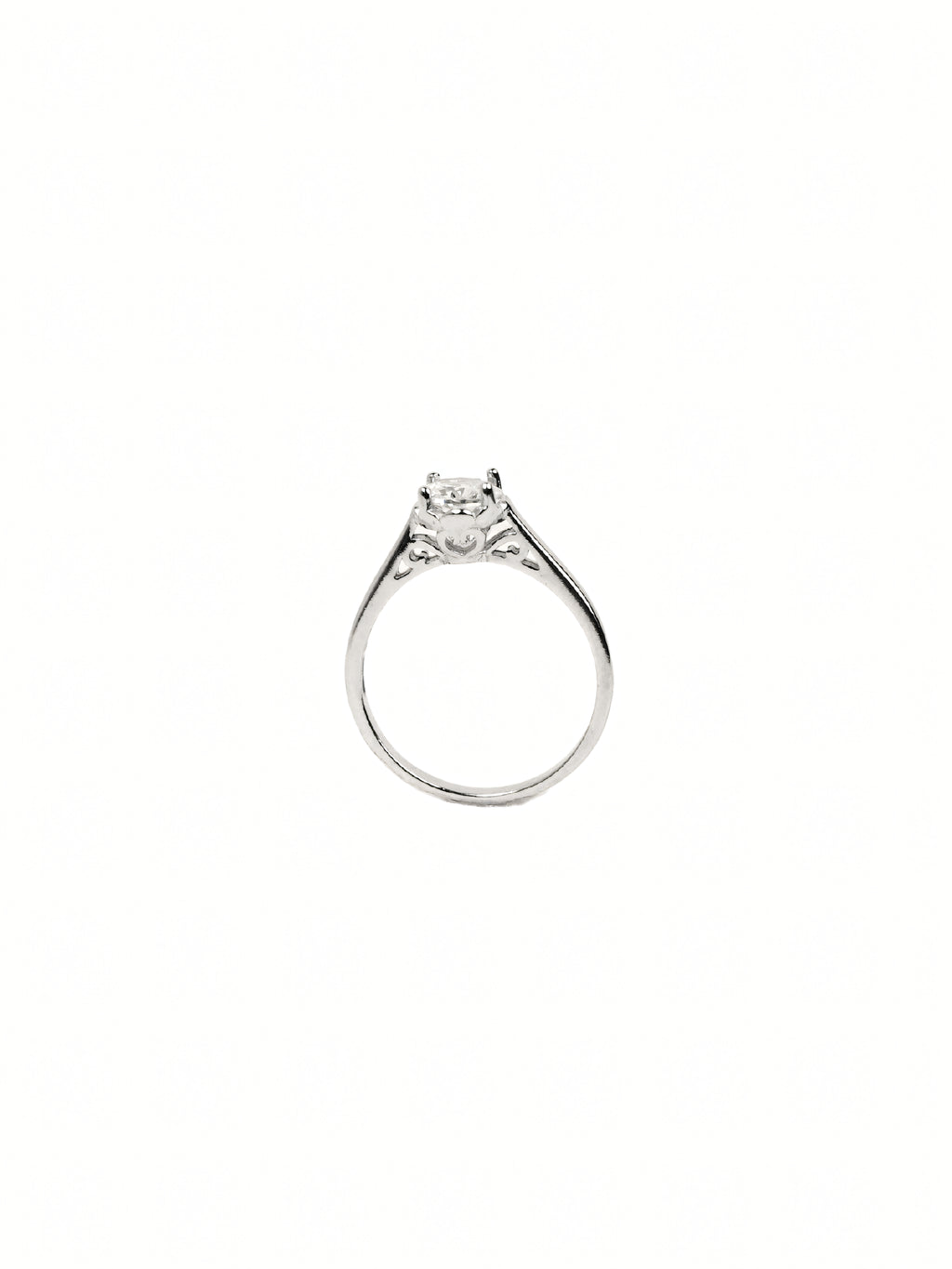 Aurora Solitaire Ring