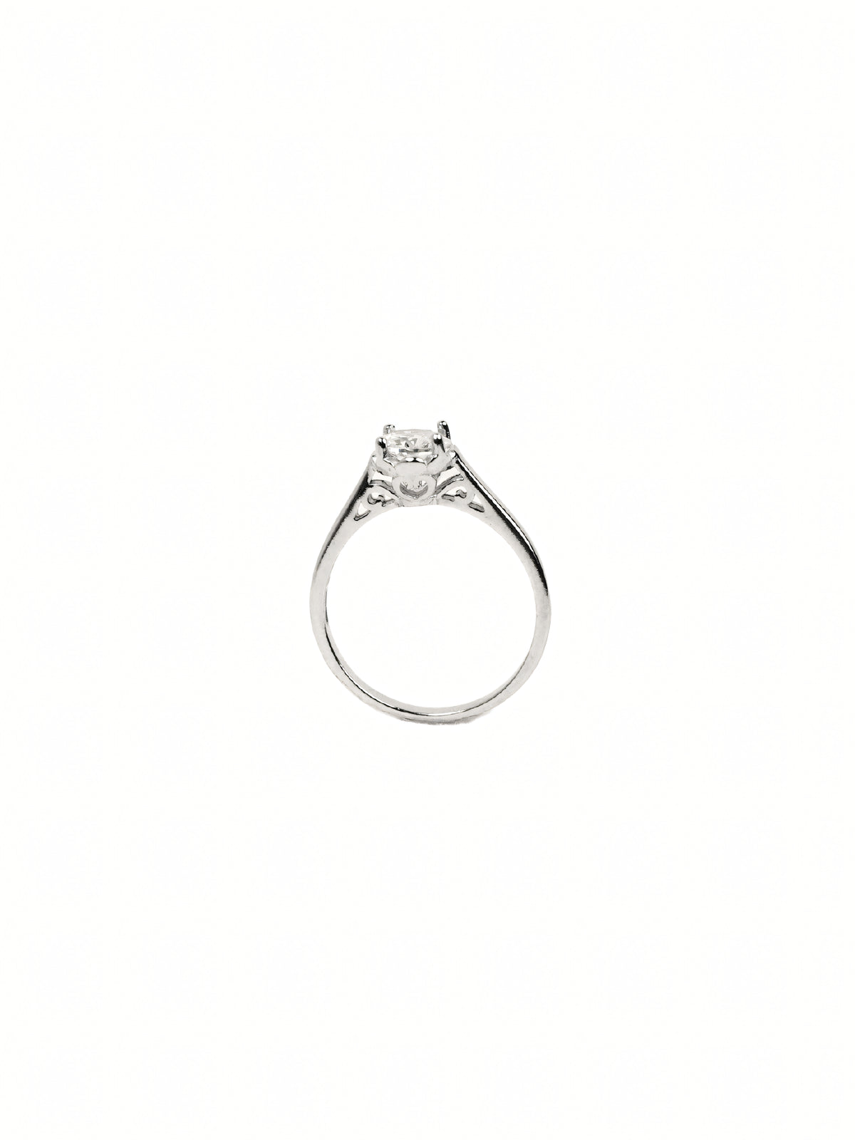 Aurora Solitaire Ring