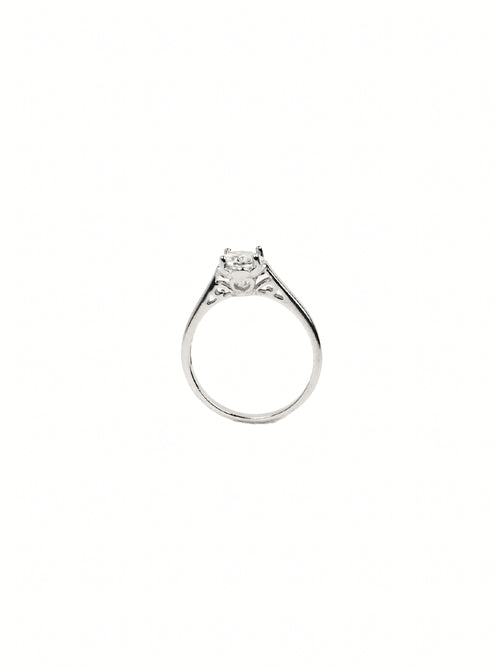 Aurora Solitaire Ring