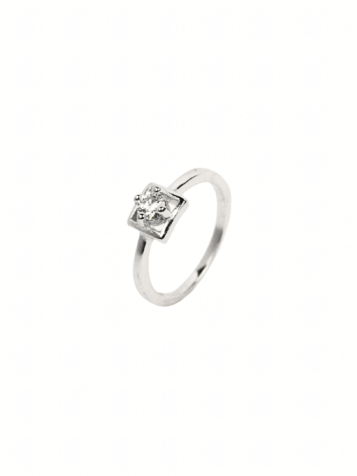 Elara Princess-Cut Ring