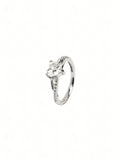 Lily Heart Ring
