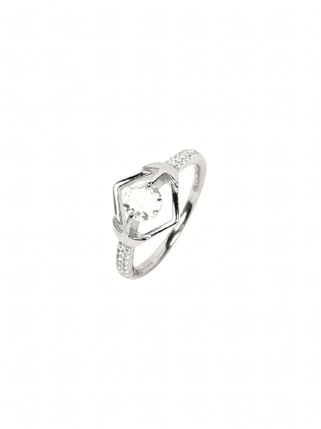 Lotus Halo Ring