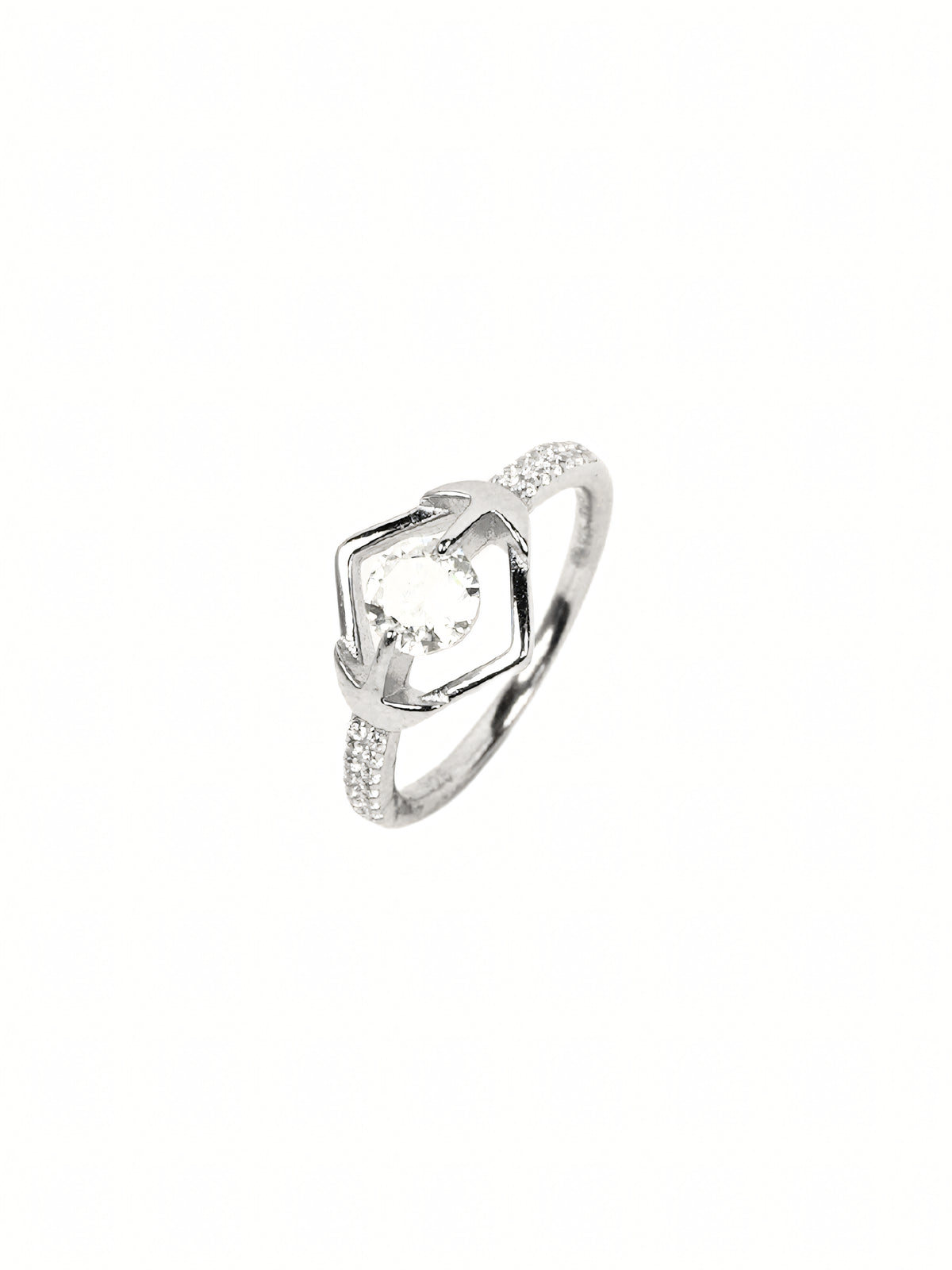 Lotus Halo Ring