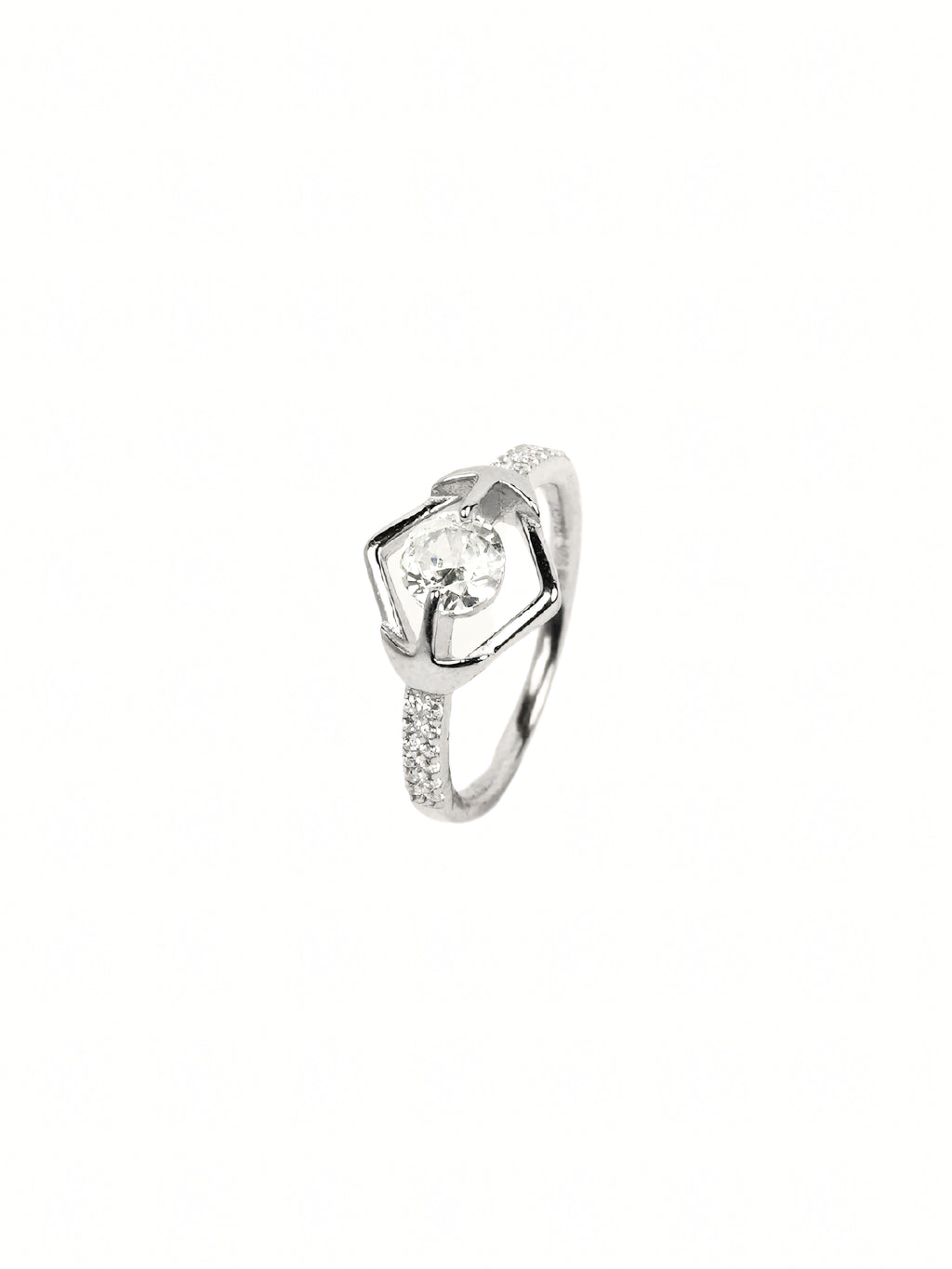 Lotus Halo Ring