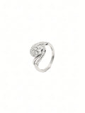 Orchid Infinity Ring