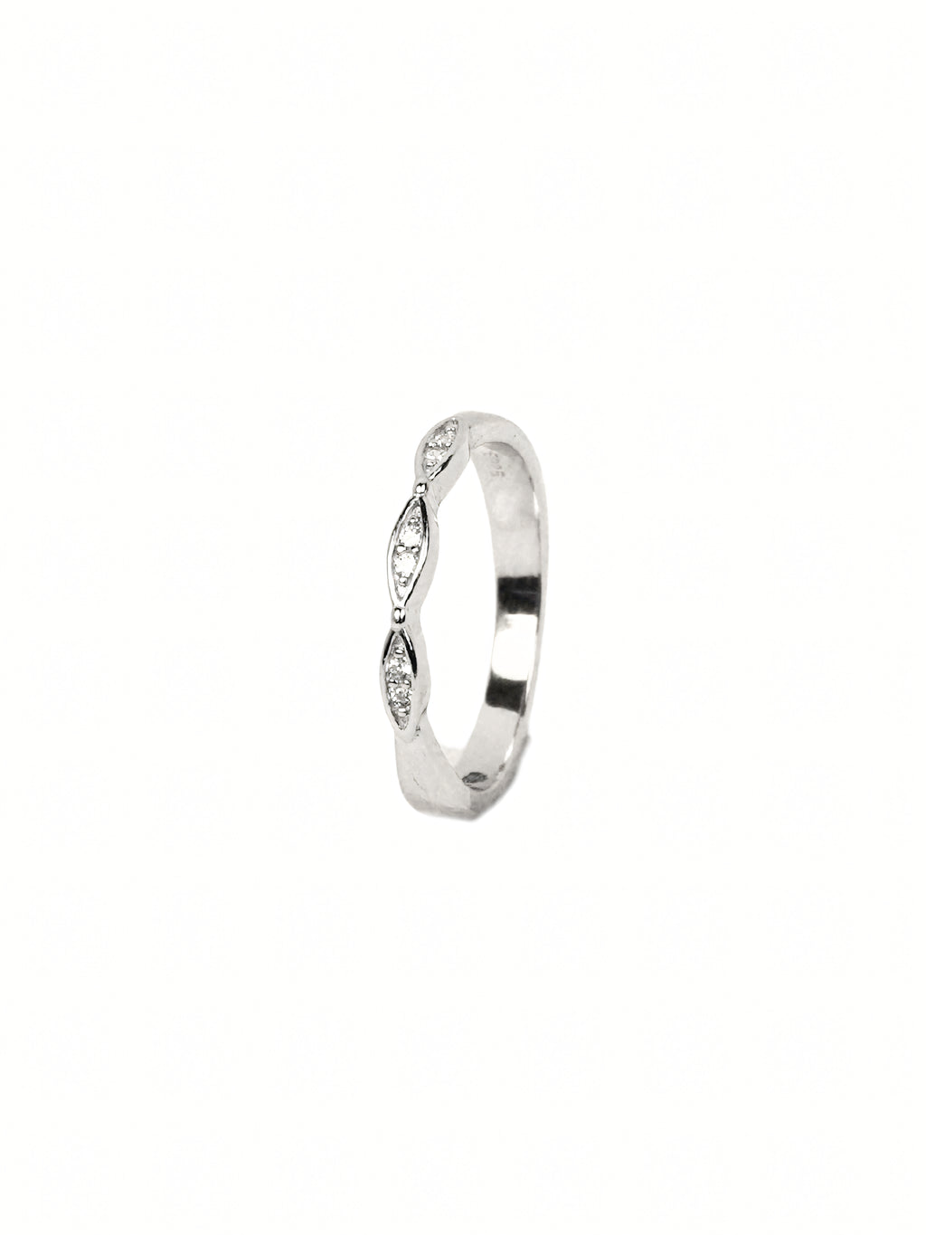 Sage Pavé Ring