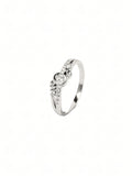 Faye Curved Pavé Ring