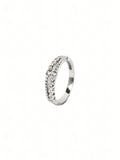 Aisha Double-Row Pavé Ring