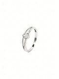 Isla Pavé Solitaire Ring