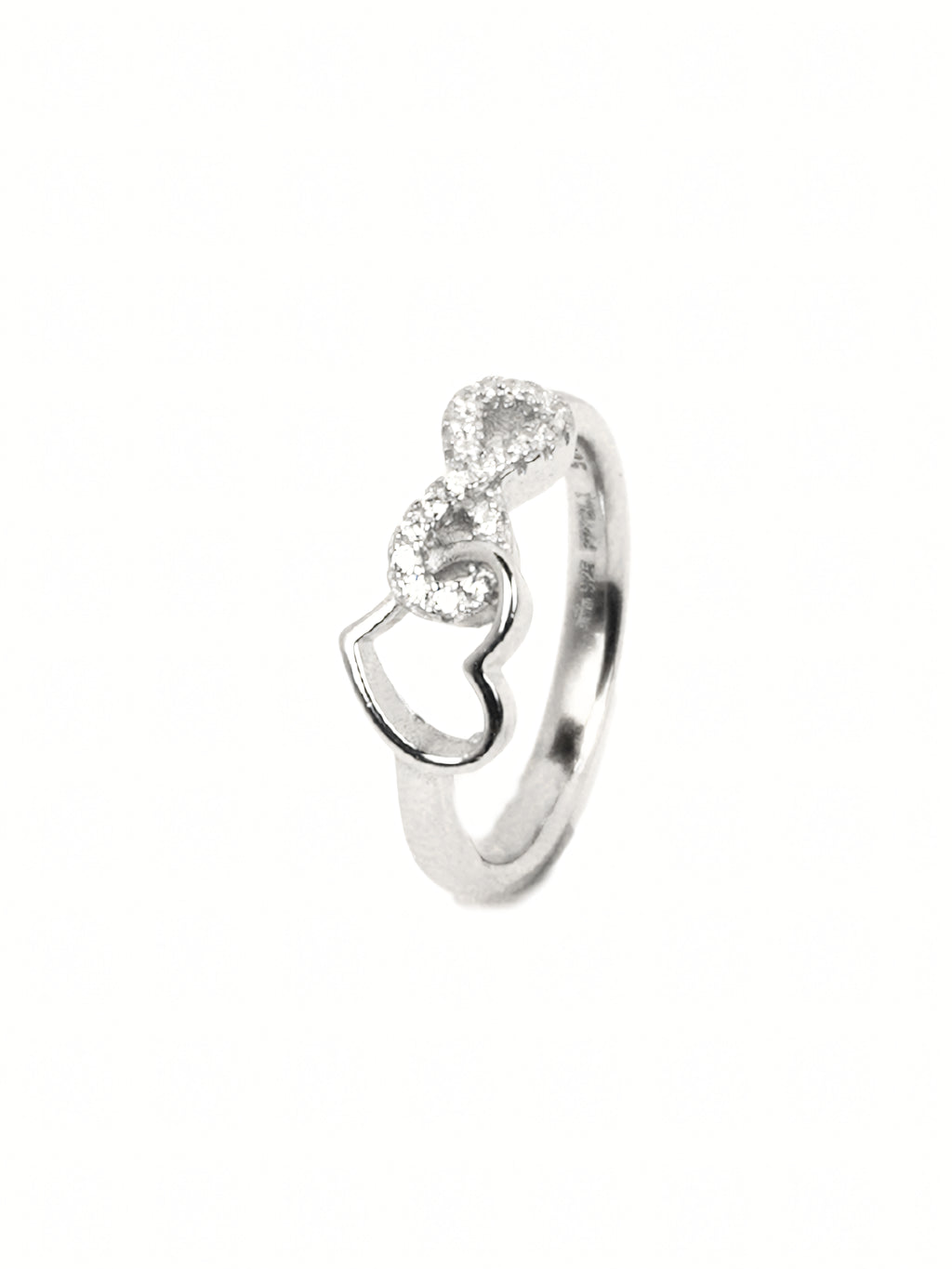 Silver Floral Cluster Ring