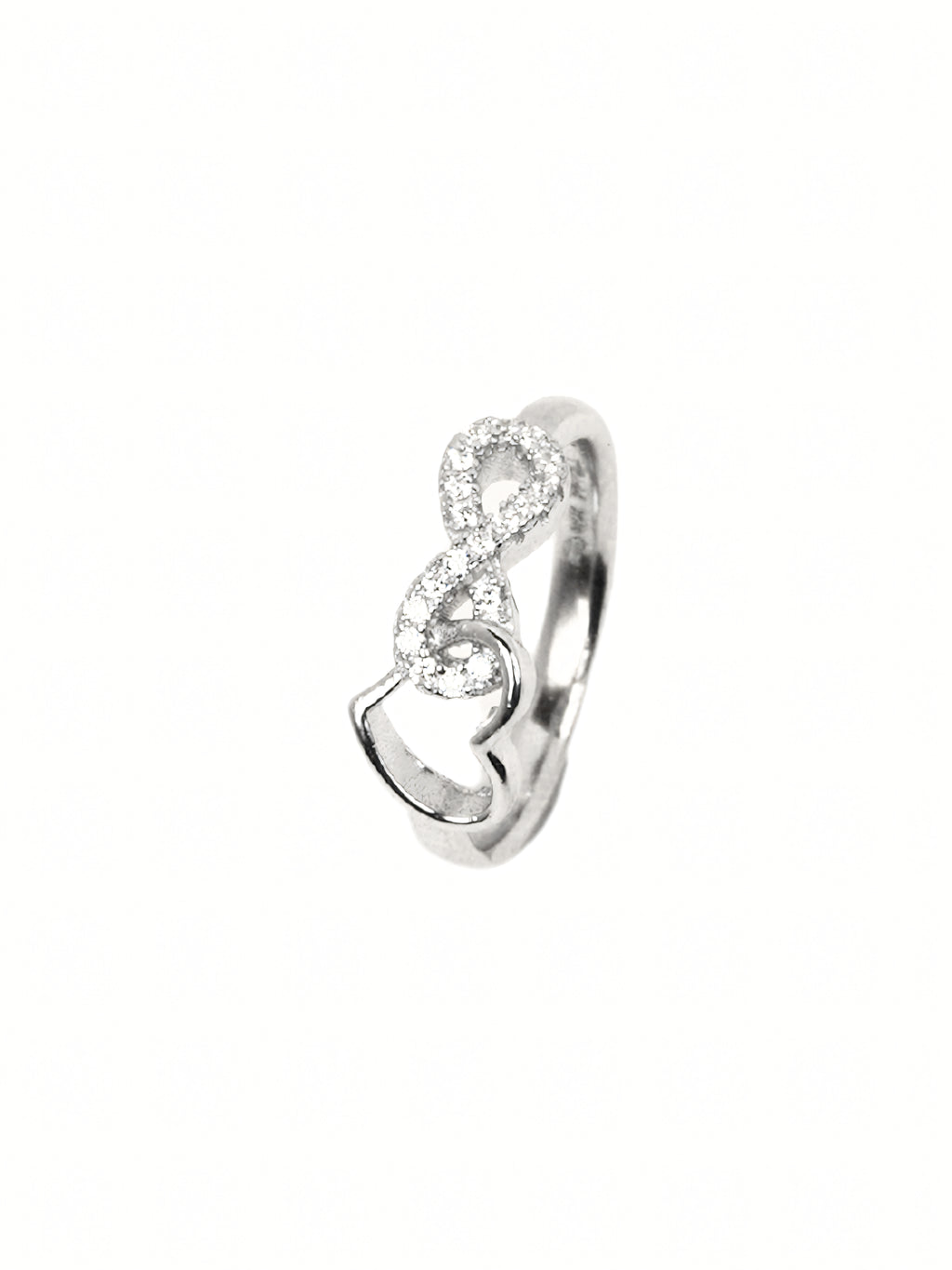 Silver Floral Cluster Ring