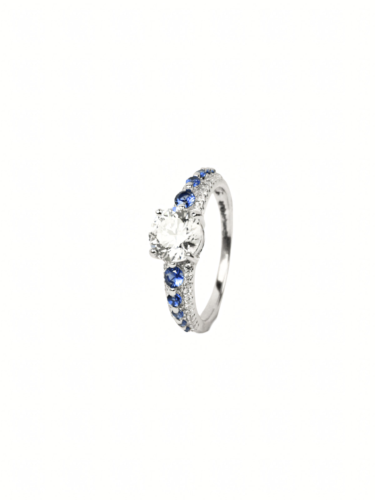 Vera Blue Accent Ring