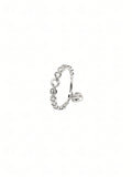 Silver Riva Bezel Ring
