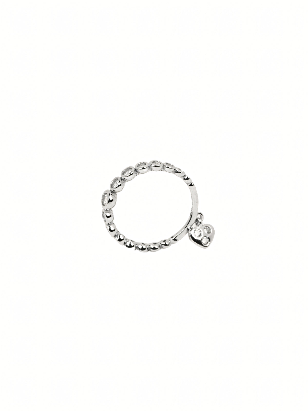 Silver Riva Bezel Ring