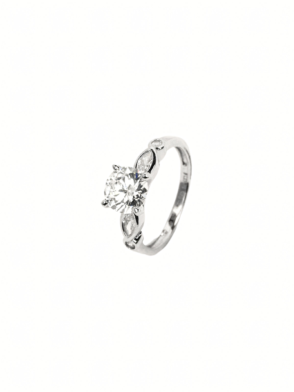 Pavé Solitaire Ring