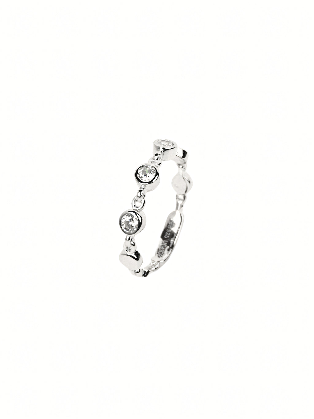 Silver  Bezel Ring