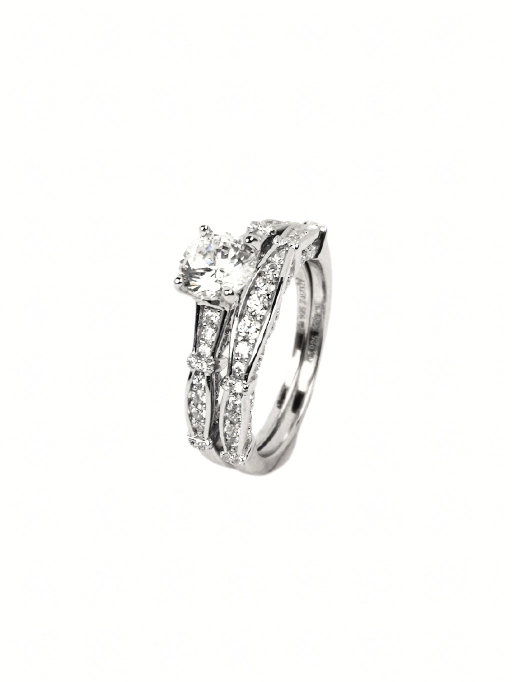 Silver Elegant Ring Set