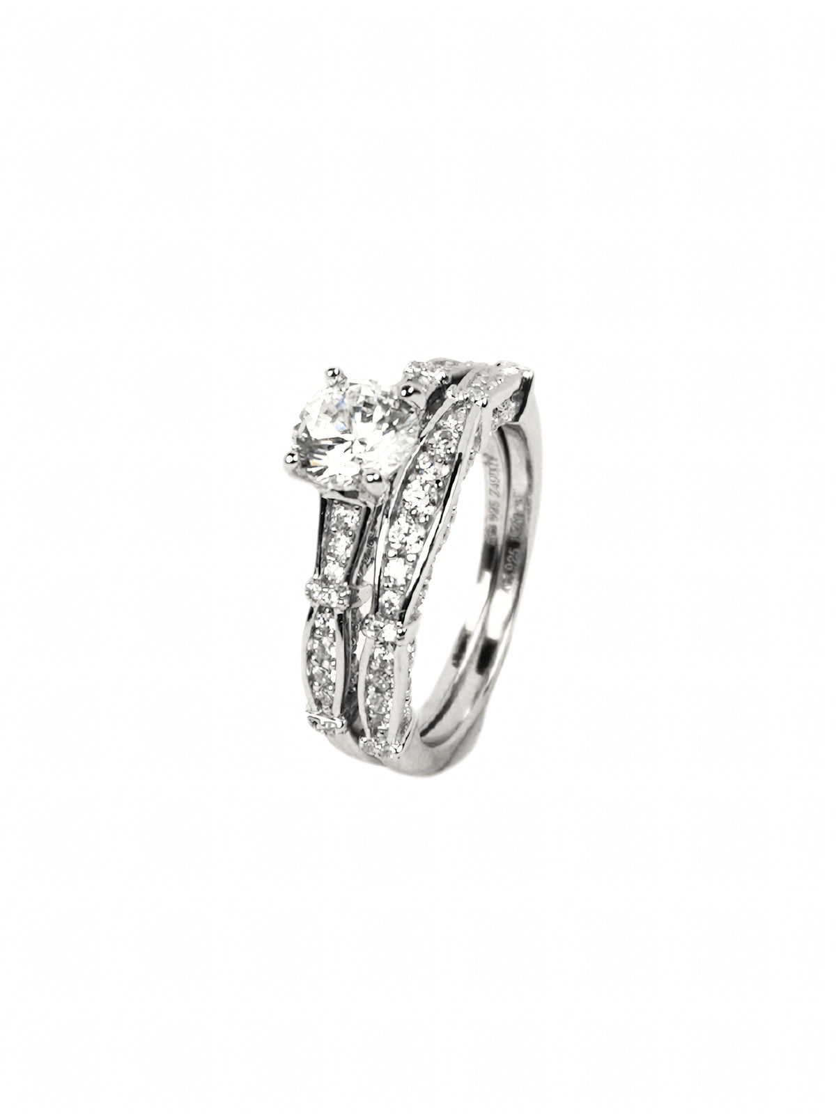 Silver Elegant Ring Set